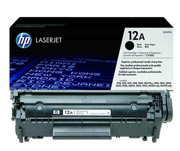 کارتریج تونر مشکی اچ پی HP12A